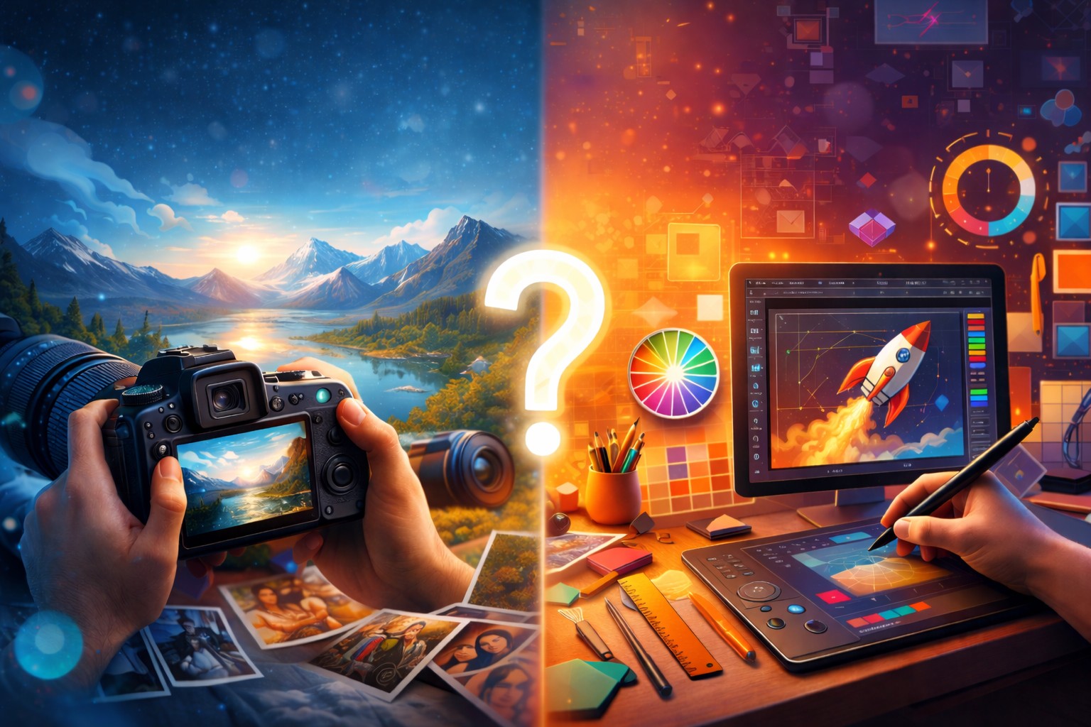 Photography vs. Graphic Design: Which Creative Path is Calling You?
